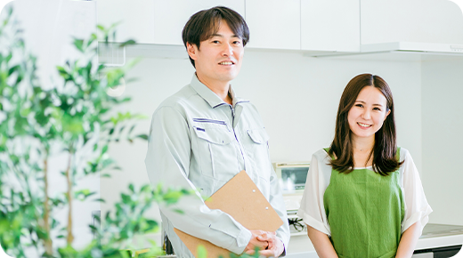 柔軟な対応で頼みやすい